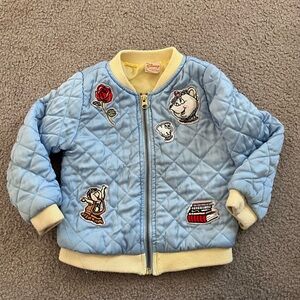 DISNEY COUTURE-BEAUTY AND THE BEAST BOMBER-3T